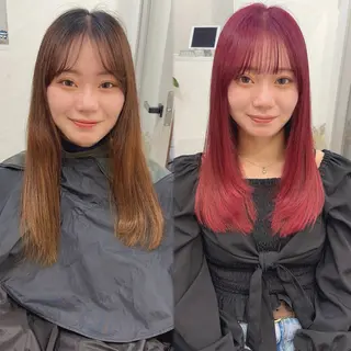 ロング カラー 髪質改善will hairdesignのヘアスタイル