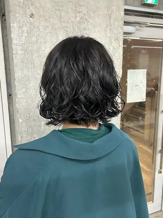 ミディアム 伊藤ほのか/パーマ /酸性ストレートのヘアスタイル