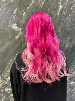 ロング カラー 🦋レイヤーカット ミドリカワ🦋のヘアスタイル