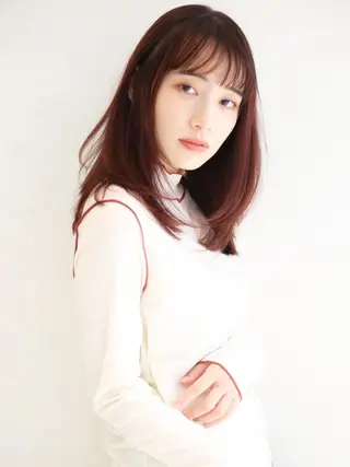 カラー 中尾 俊輔のヘアスタイル