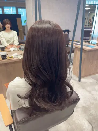 セミロング KAEDE🎀 縮毛矯正＆パーマ特化のヘアスタイル