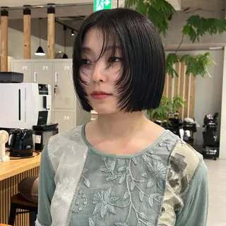 ショート 透明感カラー/ボブ / MARIE🍇のヘアスタイル