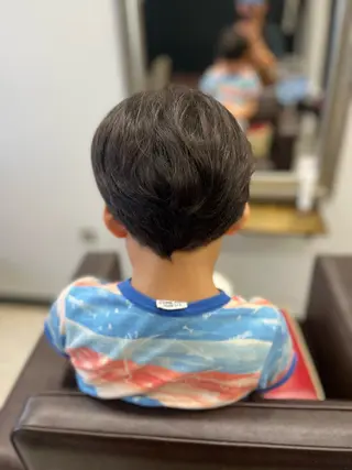 ショート メンズ キッズ 産休の為お休みです! 小島凜のヘアスタイル