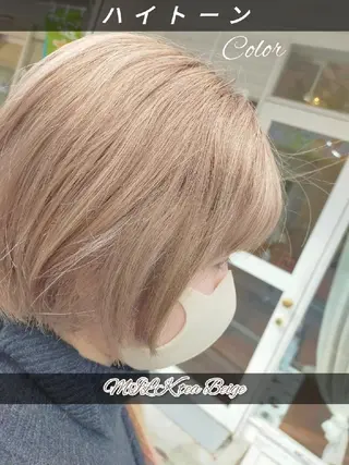 ショート カラー Culumi クルミ 松井照雄/梅田茶屋町のヘアスタイル