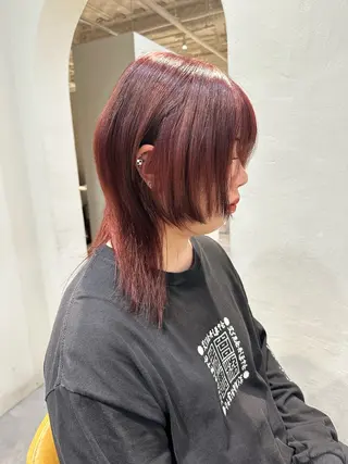ロング HANAME 原宿美容室のヘアスタイル
