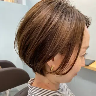 ショート a-o岡野　こやま しんぺいのヘアスタイル