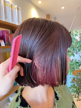 ショート 希優🌺ソムリエ /ブリーチ/カットのヘアスタイル