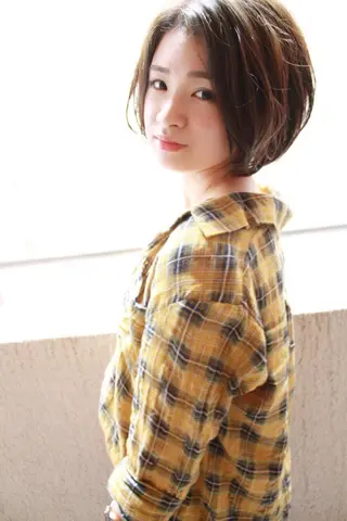 ショート カラー tuuli トゥーリのヘアスタイル