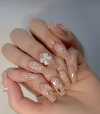 ネイル Sora nail 長さ出し専門店のネイルデザイン