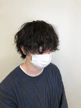 パーマ メンズ 後藤 一孝のヘアスタイル