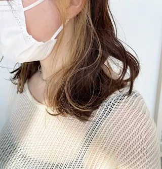 ショート カラー ヘアアレンジ 髪質改善&艶感カラー 🪄岡井美結のヘアスタイル