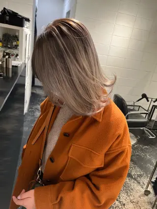 ロング カラー パーマ ヘアアレンジ メンズ キッズ ネイル マツエク・マツパ アイブロウ ブリーチ　ハイトーン 特化🌈フジタハルキのヘアスタイル