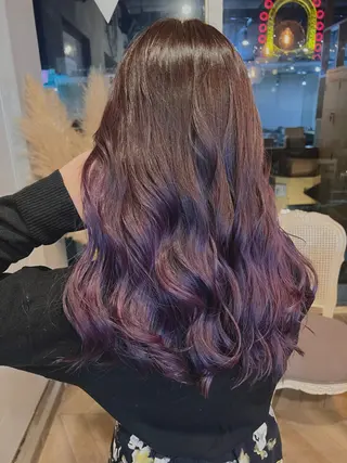 ロング カラー 艶髪✨/似合わせ✨/ pool難波/直紀のヘアスタイル