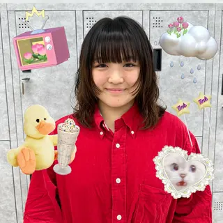 ミディアム パーマ ブリーチパーマ 🎀Rumiのヘアスタイル