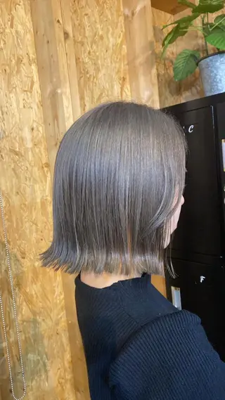 ショート 💕モテベージュ 🧡NANAKO🧡のヘアスタイル