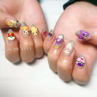 ミディアム nail jaol池袋店所属・ネイルJaol 池袋のネイルデザイン