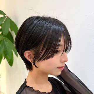 ショート 新宿/髪質改善/ボブ 韓国レイヤー大重聖斗のヘアスタイル