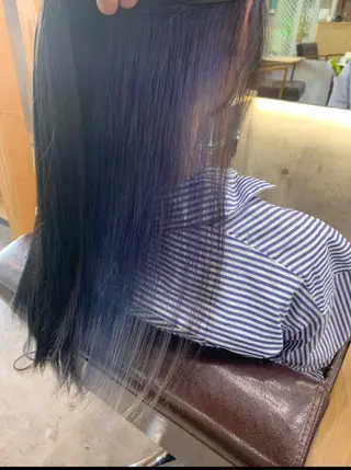 ロング カラー hair salon mementoのヘアスタイル