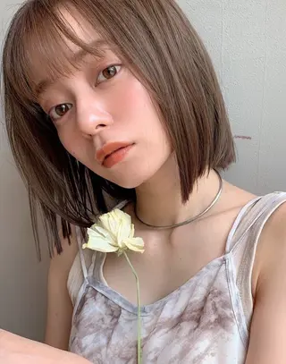 ミディアム カラー 中原由貴 /WILLOW京橋のヘアスタイル