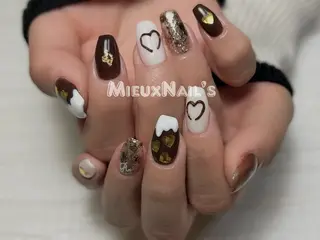 ネイル Miyu❤️‍🔥 Mieuxnailsのネイルデザイン