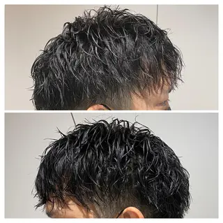 ショート パーマ 髪質改善推し 巽のヘアスタイル
