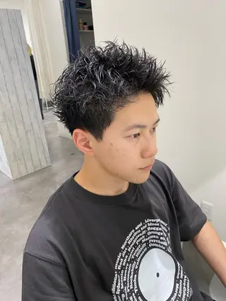 ショート メンズ メンズ特化美容師 若林陸のヘアスタイル