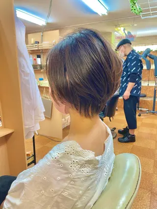 ショート 似合わせ×扱いやすさ 特化/澁谷礼一のヘアスタイル