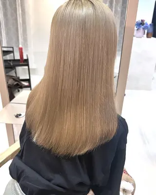 セミロング 直毛改善特化美容師/ 大森雄貴のヘアスタイル