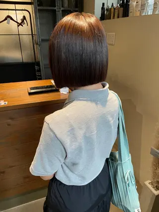 ミディアム fubuki🪷 似合わせカットカラーのヘアスタイル