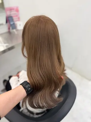 カラー 透明感ベージュ🎀 Anju/渋谷🎀のヘアスタイル