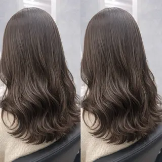 ロング カラー ハイトーン🎀 暖色系カラー🎀愛美のヘアスタイル