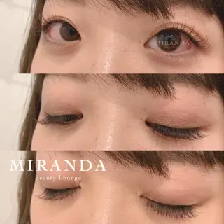 マツエク・マツパ アイブロウ MIRANDA beautyのマツエク・マツパデザイン