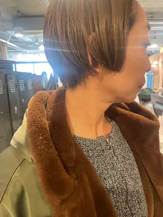ショート さの あやねのヘアスタイル