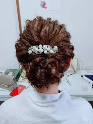 ヘアアレンジ The Best Beauty受付担当のエステ・リラクイメージ