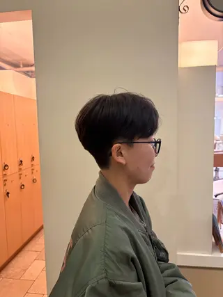 ショート エムスラッシュ本牧所属・片岡 未優のヘアスタイル