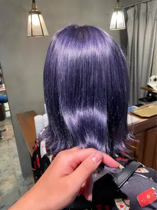 ロング カラー 🪼ボブ/ミニボブ レイヤーボブ🪼のヘアスタイル