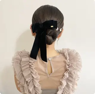 セミロング risa/恵比寿/ ヘアセットのヘアスタイル