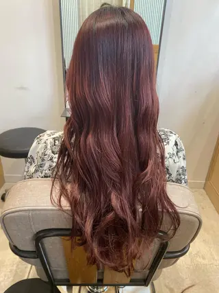 ロング カラー 🎀透明感ナチュラル ガーリー🎀yuhiのヘアスタイル