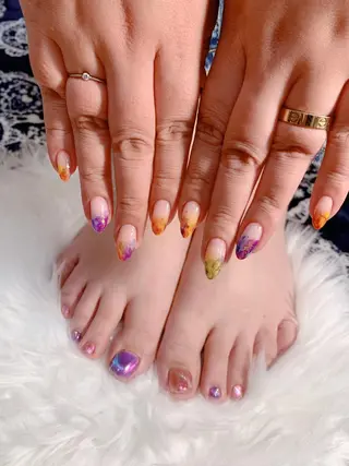 ネイル 高島 夏海のネイルデザイン