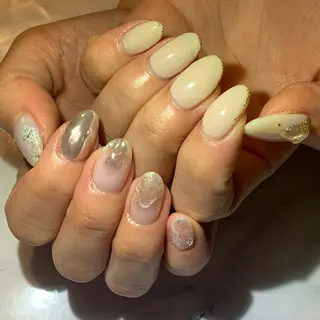 ネイル Lino+ ネイル&よもぎ蒸しのネイルデザイン