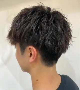 パーマ メンズ 中野 健人のヘアスタイル