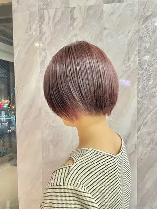 ショート 🎗副店長/井上 竜 ブリーチ指名No.1のヘアスタイル
