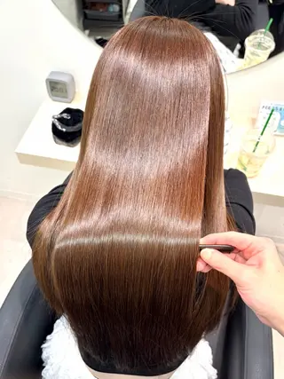 ロング ウサミ/髪質改善 酸性ストレート🌈のヘアスタイル