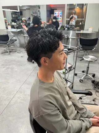 パーマ メンズ 町田エリアＮｏ．１/ パーマ特化/太田京希のヘアスタイル