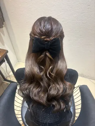 ロング JUNA💜 /韓国 ヘア/艶髪/髪質改善のヘアスタイル