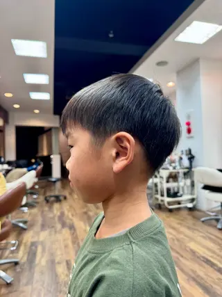 ショート メンズ キッズ 渋谷 洸貴のヘアスタイル