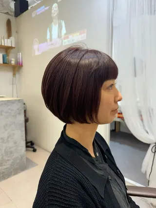 ショート カラー 似合う髪型が 分からない方へのヘアスタイル