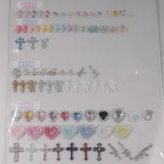 ネイル ユカ‎𖤐y2k/ 堺筋本町/心斎橋のネイルデザイン