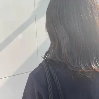 ミディアム カラー パーマ 高井瑠華🌼 ストカールカット特化のヘアスタイル