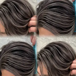 ショート 🇺🇸ルミナ🔥 海外ハイライトのヘアスタイル